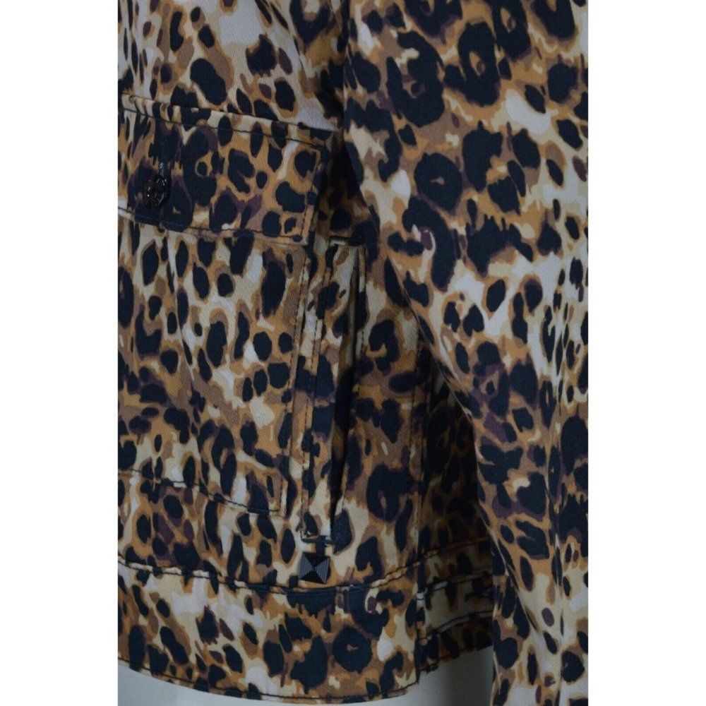 Lularoe Kenny Leopard Print Jacket Size M Simply Comfortable Blazer - Picture 9 of 10